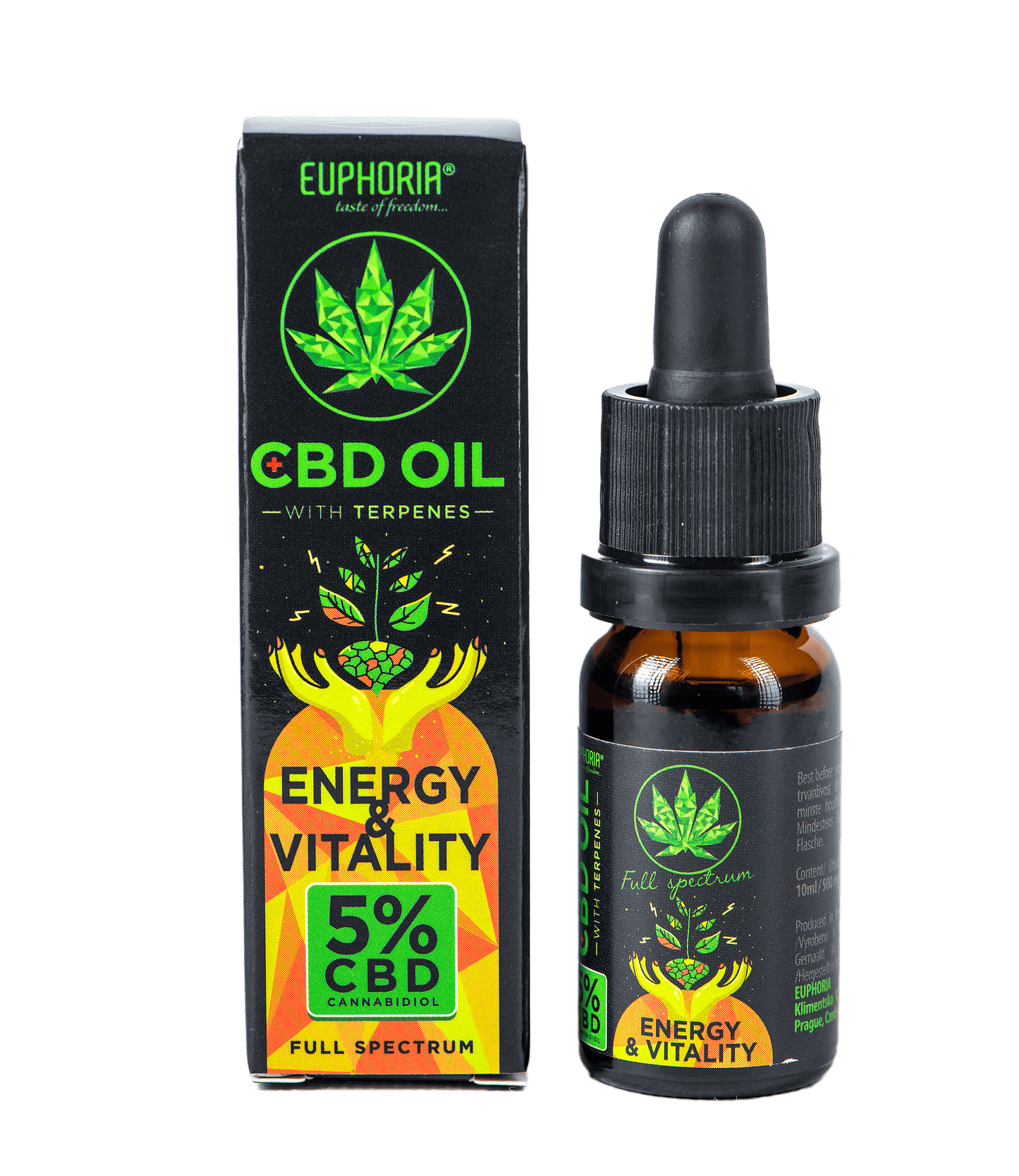 Energy & Vitality CBD Öl 5% - High Standards