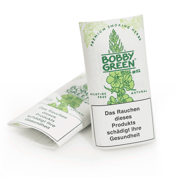 Bobby Green Kräutermischung – Nikotinfreier Tabakersatz - High Standards