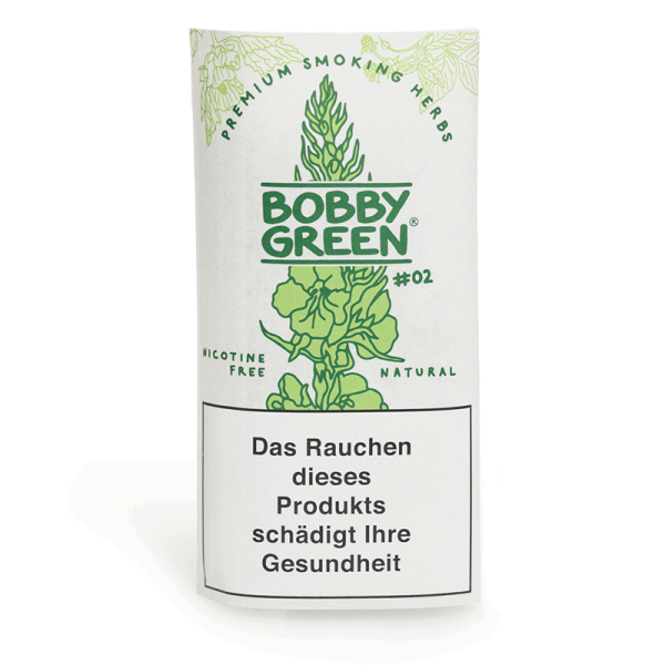 Bobby Green Kräutermischung – Nikotinfreier Tabakersatz - High Standards