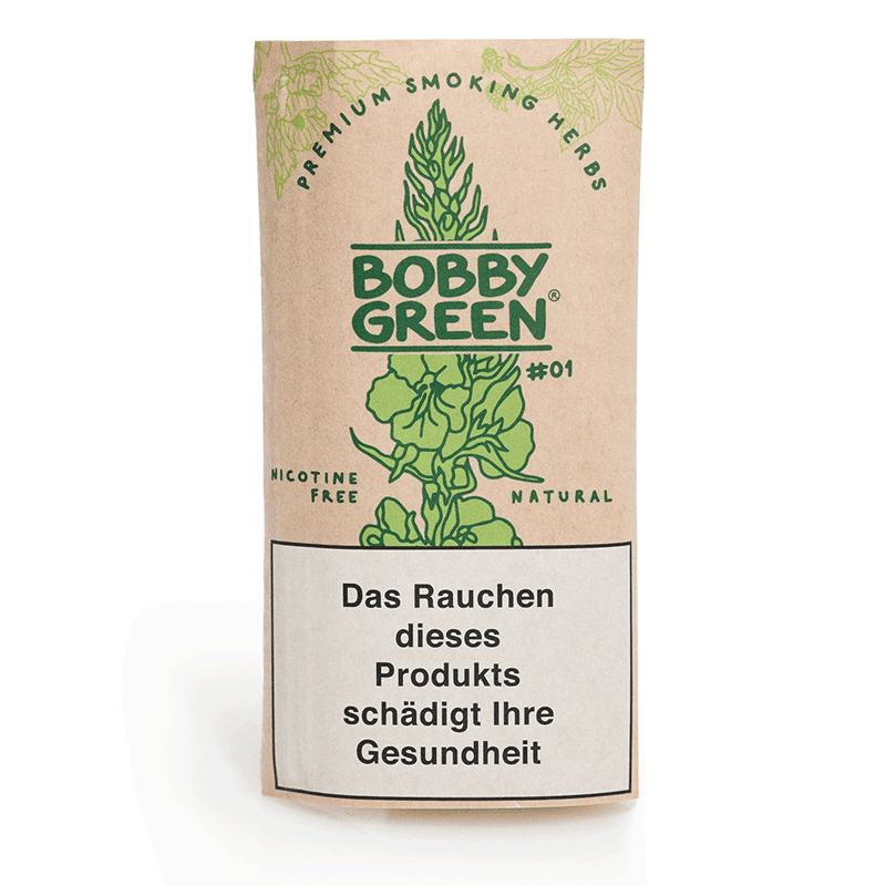 Bobby Green Kräutermischung – Nikotinfreier Tabakersatz - High Standards