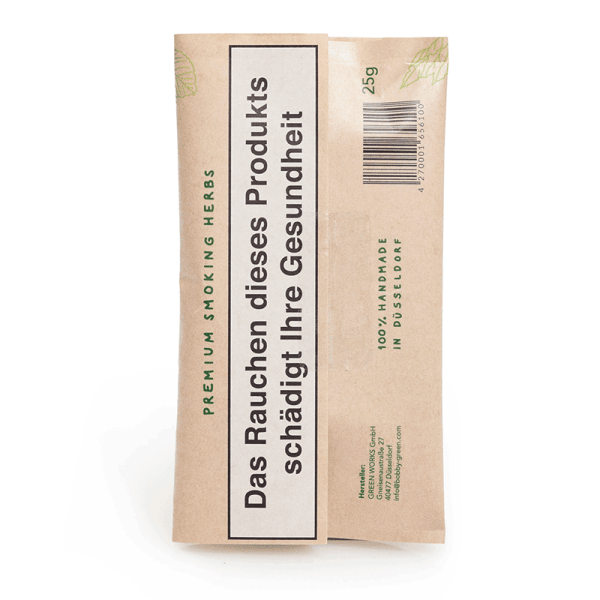 Bobby Green Kräutermischung – Nikotinfreier Tabakersatz - High Standards