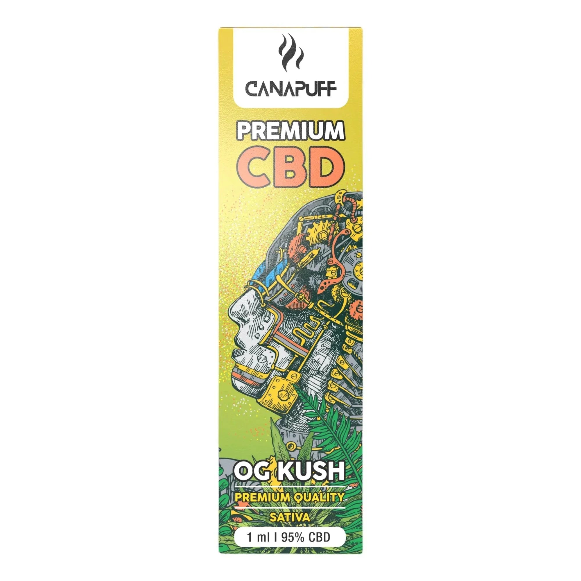Canapuff OG KUSH CBD Vape Pen | up to 95% CBD | Disposable Vape High Standards Canapuff OG KUSH CBD Vape Pen | up to 95% CBD | Disposable Vape High Standards