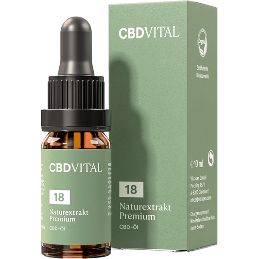 Naturextrakt PREMIUM Öl 18% - High Standards