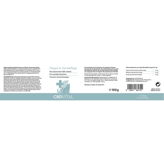 Magen & Darmpflege für Tiere - High Standards