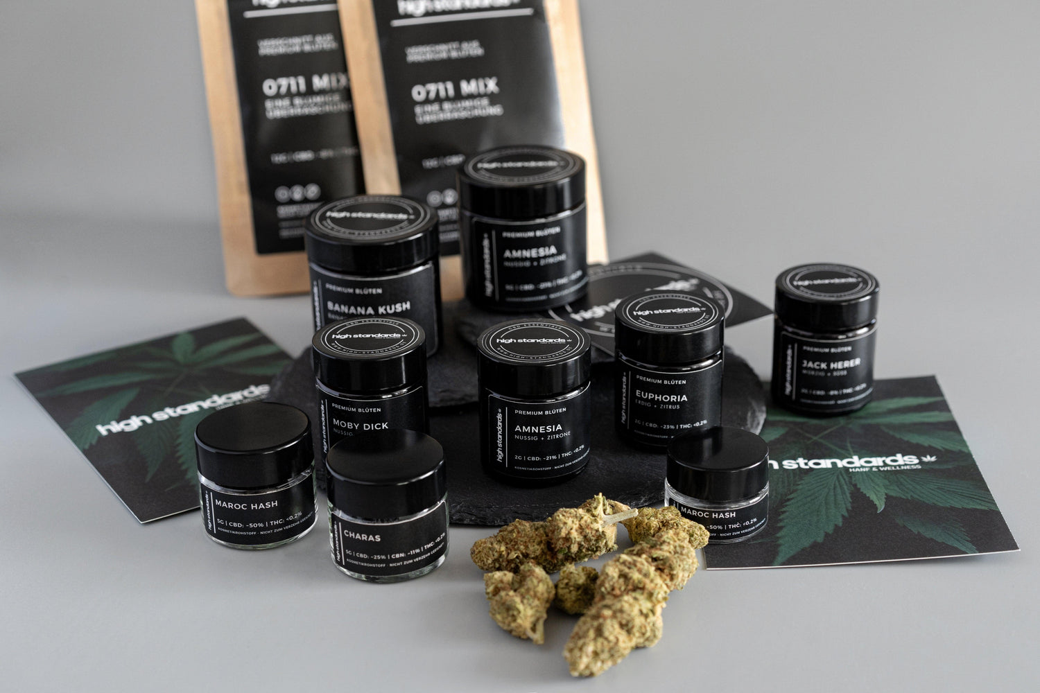 CBD Blüten & Pollinat - High Standards