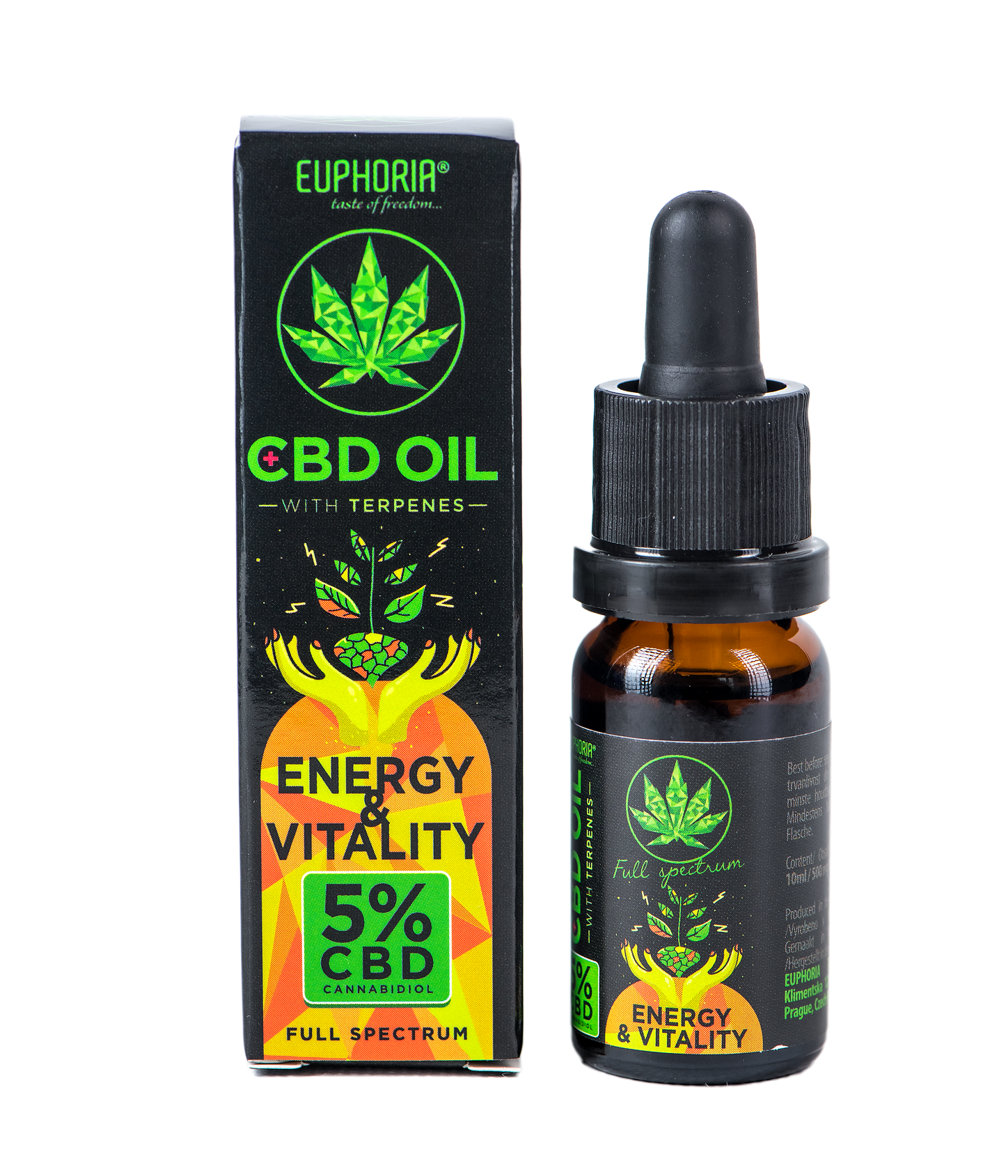 Energy & Vitality CBD Öl 5% - High Standards