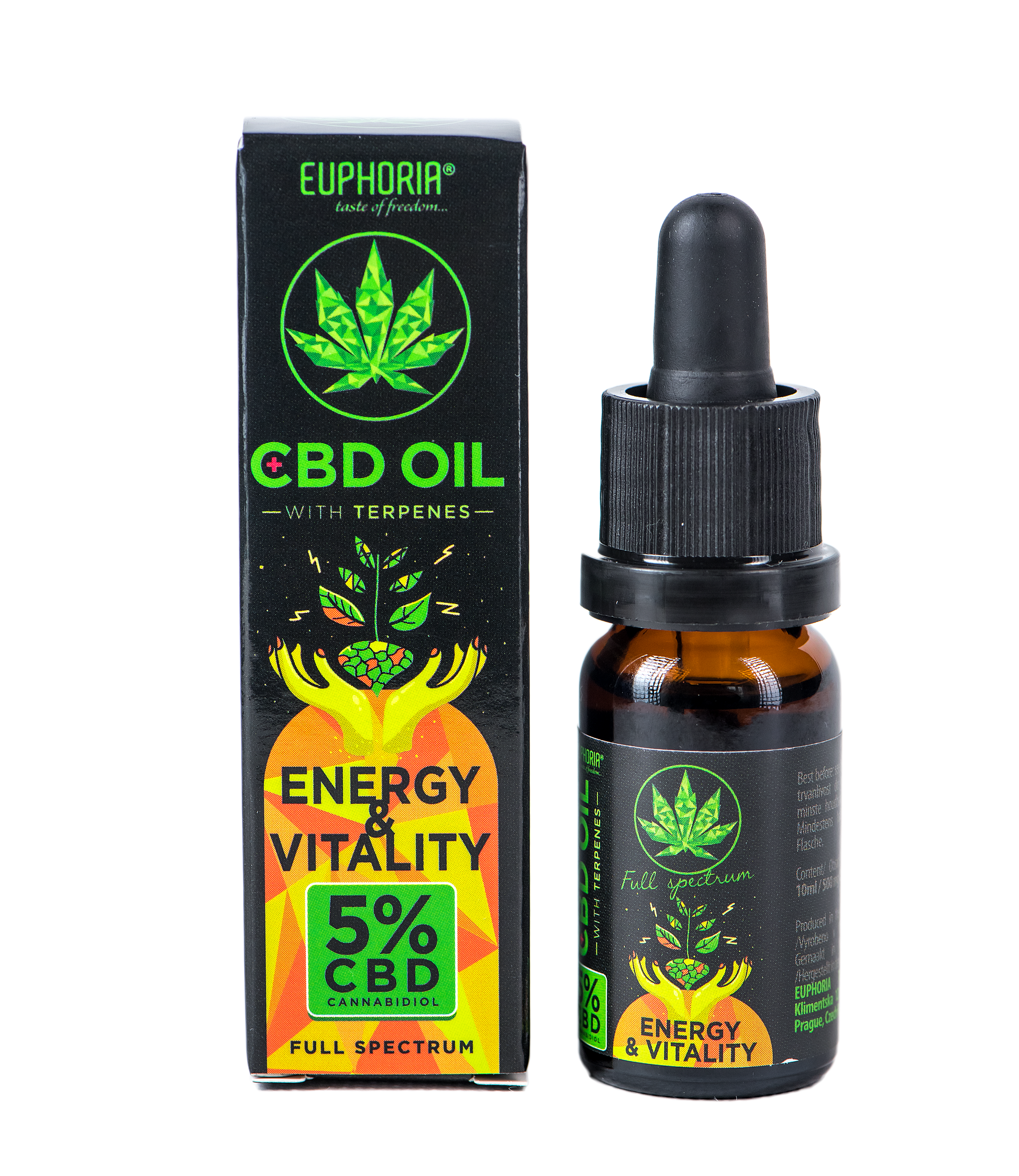 Energy & Vitality CBD Öl 5% - High Standards