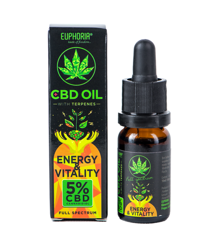 Energy & Vitality CBD Öl 5% - High Standards