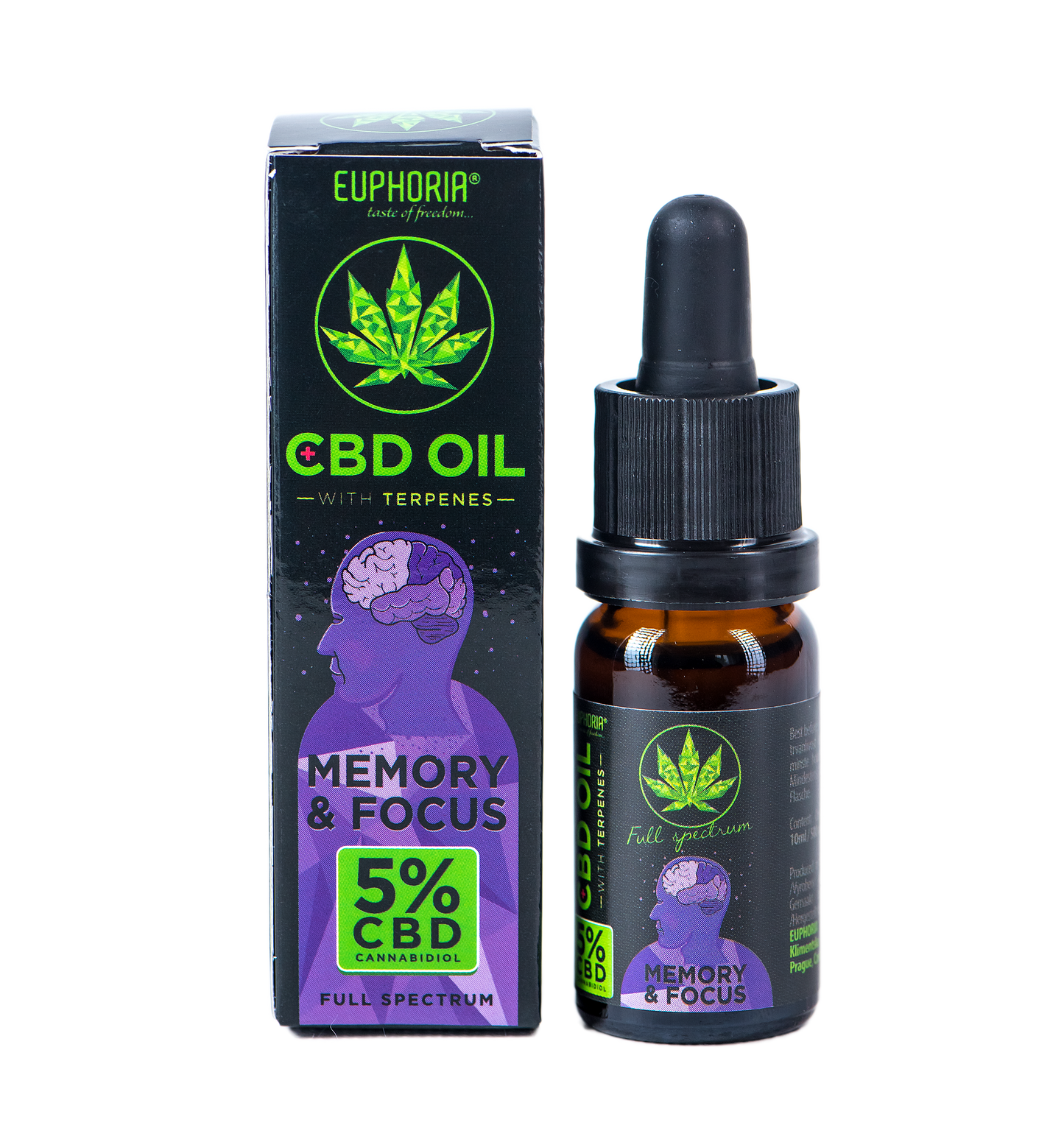 Memory & Focus CBD Öl 5% - High Standards