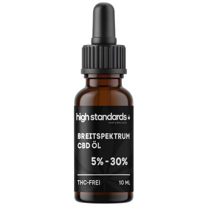 CBD Öl | 5-30% | Breitspektrum - High Standards