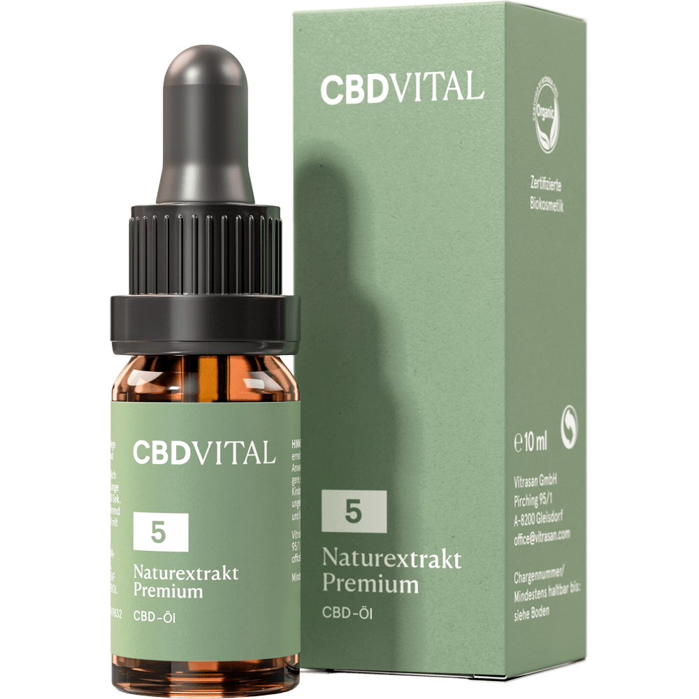Naturextrakt PREMIUM Öl 5% - High Standards