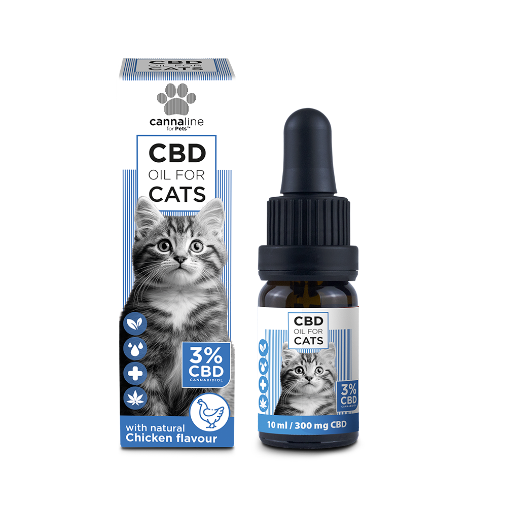 CBD Öl für Katzen 3%
